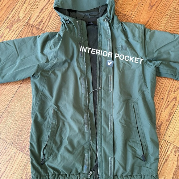 PRE-OWNED/LIKE NEW THE NORTH FACE MENS INLUX INSULATED JACKET MED GREEN - Picture 7 of 16
